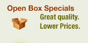 Open Box Specials