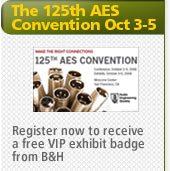 The 125th AES Convention Oct. 3-5 '08