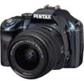 Pentax K-x Digital SLR with 18-55mm Zoom Lens (Navy)