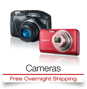 Cameras - Free Overnight Shipping