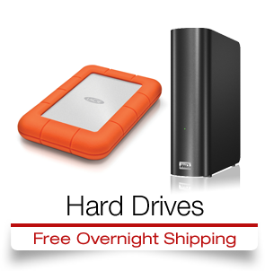Hard Drives - Free Overnight Shipping
