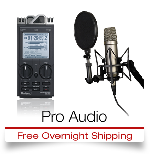 Pro Audio - Free Overnight Shipping