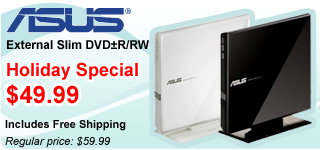 External Slim DVD�R/RW Drive