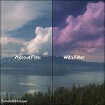 B+W 52mm Graduated Violet 543 Filter