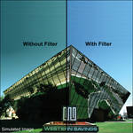 B+W 52 mm KB3 Cooling Color Conversion    Glass Filter