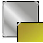 Chimera 24x24" Reflector Fabric - Silver/Gold