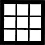 Chimera Window Pattern for 42x42" Frame