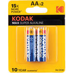 Kodak Pacote de bateria alcalina AA de 1,5v (Kit com 2)
