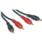 Comprehensive Cabo de 2 RCAs Macho para 2 RCAs Macho - 10 p�s (3,04m)
