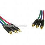Comprehensive 3-RCA Male to 3-RCA Male High Resolution Cable - 6 ft