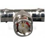 Comprehensive BT 75 Ohm Male BNC to Two BNC Female T-Adapter