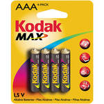 Kodak Bateria Alcalina AAA de 1,5V - Kit com 4