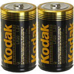 Kodak Bateria Alcalina D de 1,5V - Pack de 2 