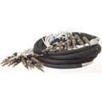 Pro Co Sound Analog Harness Cable 16x 1/4" TRS Stereo Male to 16x TRS Stereo Phone Male - 20'