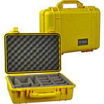 Pelican 1550 Case with Dividers (Yellow)
