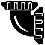 Delta 90 Degree Double Slip Coupling Elbows