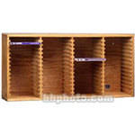 Datrax / Bryco CD-60 - Rack de Montagem em Parede - Comporta 60 CDs - Carvalho Natural 