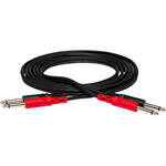 Hosa Technology Cabo de 2 Fones Macho (1/4 de polegada) para 2 Fones Macho (1/4 de polegada) - 3 p�s (0,91m)