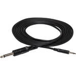 Hosa Technology Mini Male to 1/4" Male Cable - 5'