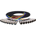 Hosa Technology XLR805 8-Channel Male XLR to Female XLR Snake Cable - 16.5' (5.0 m)