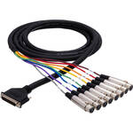Hosa Technology DTF804 DB-25 to 8-Channel 3-Pin XLR Snake Cable - 13.1' (4.0 m)