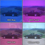 Hoya Kit 72mm Fantasy Color - Consiste em Filtros de Vidro Rosa, P�rpura e Azul