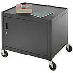 Advance A-V Cart, Cabinet- Black 25x30x26"