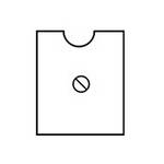 Beattie 83654  Intenscreen Focusing Screen for Yashica Mat TLR Cameras (Split-Image Diagonal)