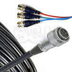 Comprehensive 26-Pin Male to 3 BNC Male Component Video Cable - 17'