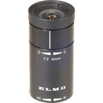 Elmo T204D - Lente f/2 de 4mm para Micromontagem