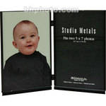 MCS Moldura Studio Metals - 5x7 polegadas (12,7x17,78cm) - Preta