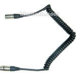 Frezzolini CC-44 Coiled 4-pin XLR Male to 4-pin XLR Female Power Cable