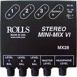 Rolls MX28 Compact Stereo Line Mixer