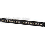 TecNec 16XBR Patchbay, Composite BNC