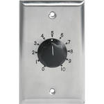 Atlas AT35 35W Single Gang Stainless Steel 70.7V  Commercial Attenuator
