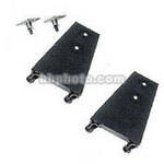 Altman Trunnions with Casters for Zip Strip - Set of 2