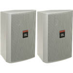 JBL Control 23WH Ultra Compact Monitor - White (Pair)