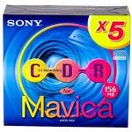 Sony Disco CD-R 156Mb de 3,5 polegadas (Pack com 5)