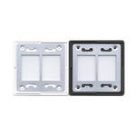 Gepe Montagem de Slide de Vidro Anti-Newton com 2 Aberturas de 18x24mm (2mm de Espessura) - Kit com 20