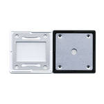 Gepe Montagens de Slide de Vidro Anti-Newton (Um Lado) de C�rculo Central de 7mm - 5 Montagens