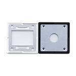 Gepe 14mm (2.3mm Thick) Center Circle Glass Slide Mounts - 5 Mounts