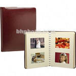 Albums-X Elan Spiral Album - 3.5 x 5" - Burgundy