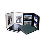 Albums-X Elan Spiral Album - For 4 x 5" Photos - 10 Pages - Green