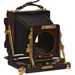 Wista 45DX Ebony 4x5 Wooden Field Camera