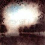 Lastolite 5x6' Collapsible Scenic Background - Autumn Paddock
