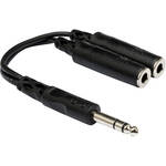 Hosa Technology 1/4" Male to Two 1/4" Female Y-Cable - 6"