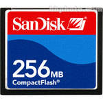 SanDisk 256MB CompactFlash Card