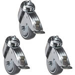 Manfrotto by Bogen Imaging 104G Braked  Wheel Set for Cine Stands - 100mm Diameter