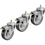 Manfrotto by Bogen Imaging 374 Braked Wheel Set (160mm Diameter) for 387XU