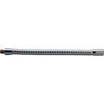 K&M 226 Gooseneck Extension 3/8" Male and Female Threads (7.87") (Nickel)